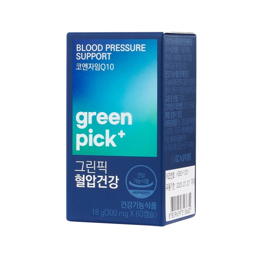 그린픽 혈압건강 60캡슐 1박스(1개월)