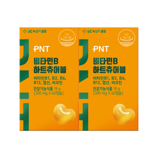 PNT 비타민B 하트츄어블 2박스 (2개월분)